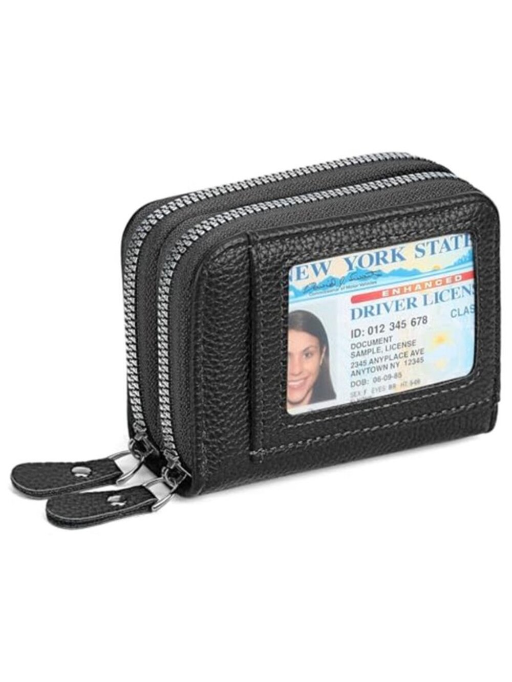 Credit Card Holder Wallet RFID Blocking Leather Small Wallet for Women